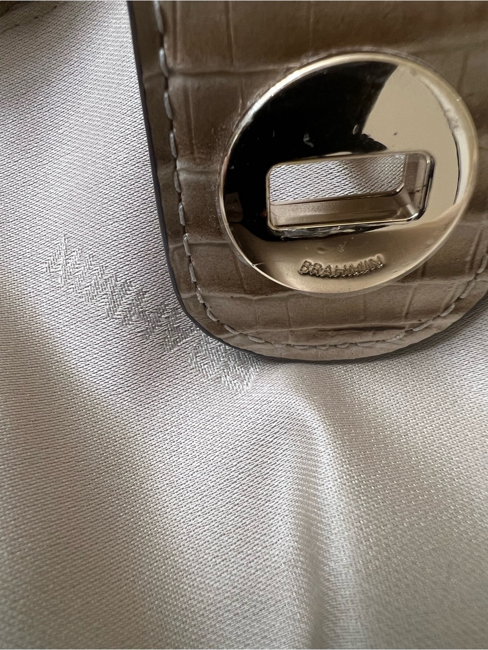 Brahmin Croc-Embossed Crossbody NWT - Picture 15 of 15